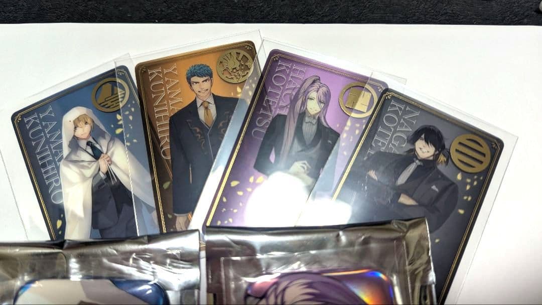 刀剣乱舞 大本丸博 缶バッジとクリアカードセット