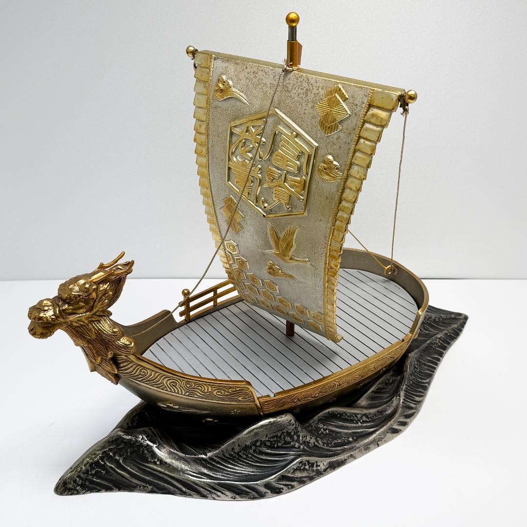 希少品 激レア 掘り出し物 宝船 七福神 全長 47cm