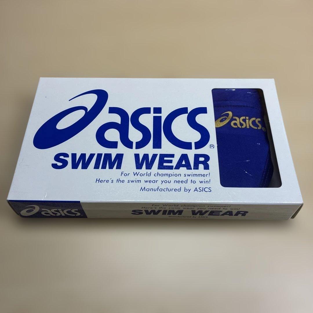 s*d様 新品 ASICS 競泳水着 AMA135 ハイドロCD サイズM ブル