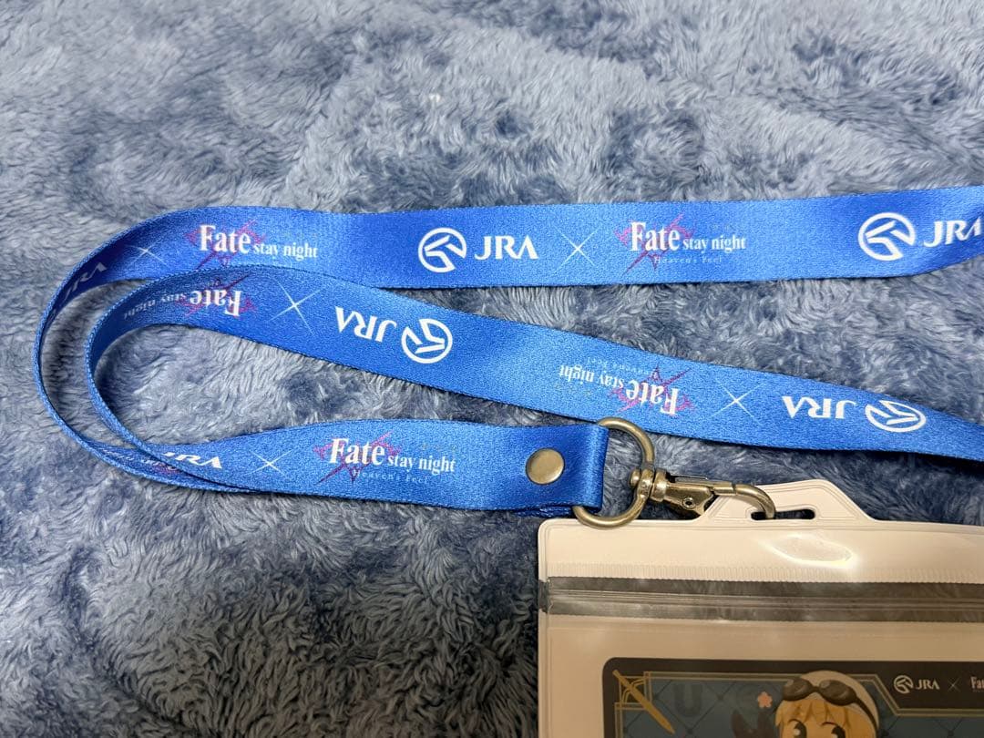 d*3様 Fate JRA 競馬 限定 ストラップ セイバー