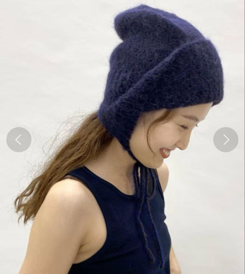 EDIT FOR LULU アルパカミックスシャギーニットキャップ