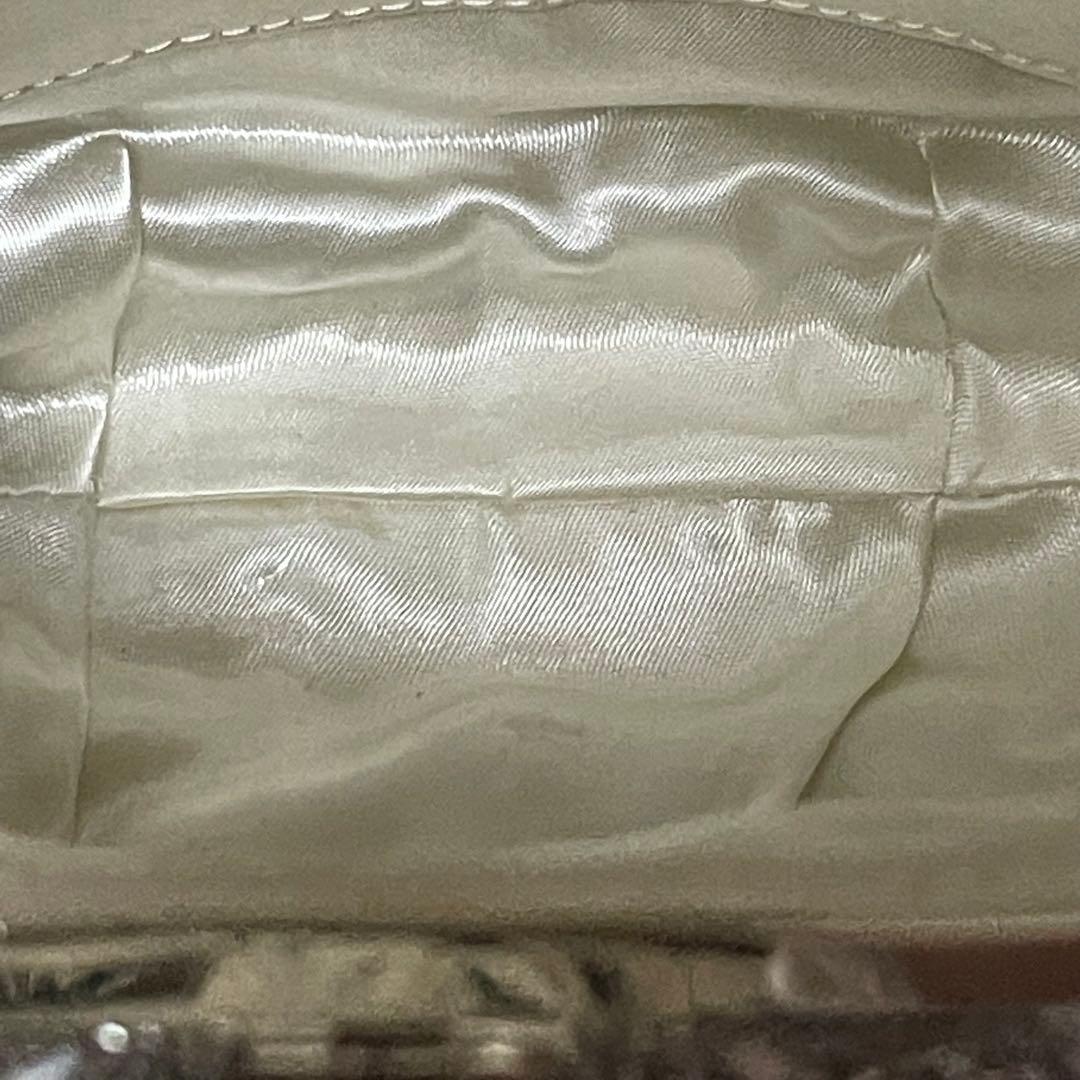 極美品⭐︎高級 Lumy ルミーはしもと ビーズ刺繍 パーティーバッグ ビジュー