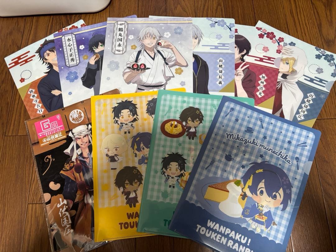 バラ売り　クリアファイル　花子くん　ハイキュー　刀剣乱舞　ポケモン　文スト