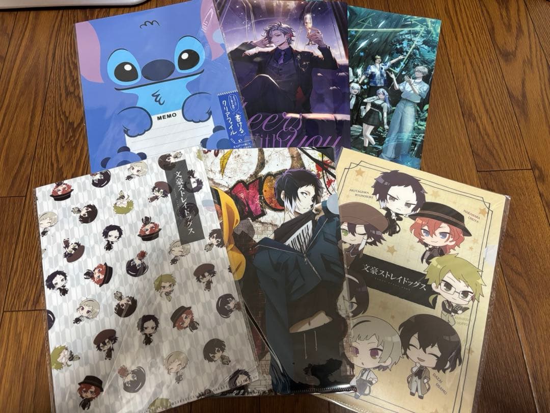 バラ売り　クリアファイル　花子くん　ハイキュー　刀剣乱舞　ポケモン　文スト