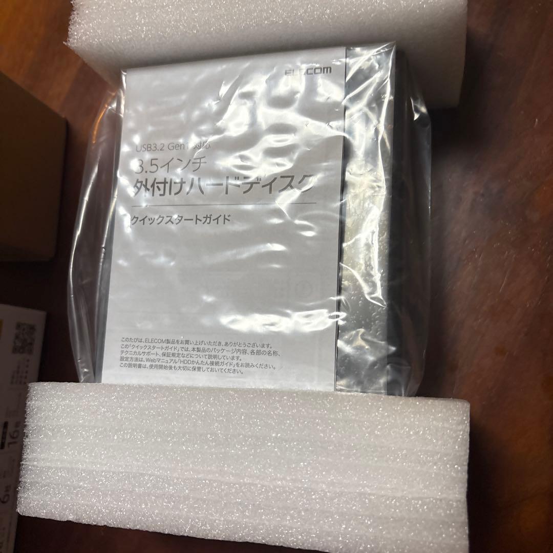 ELECOM 6TB 外付けハードディスク 外付けハードディスク