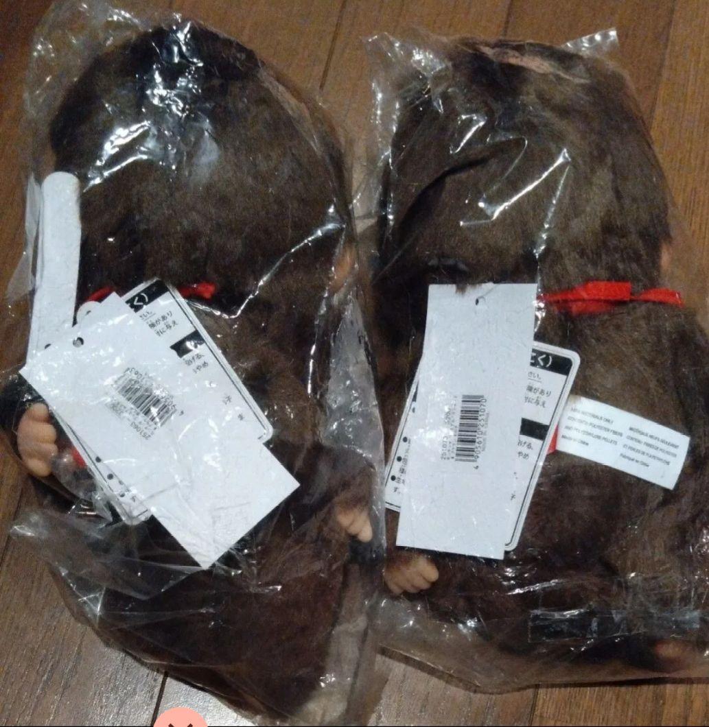 【モンチッチ】プレミアムスタンダード M 女の子と男の子　トートバッグつき