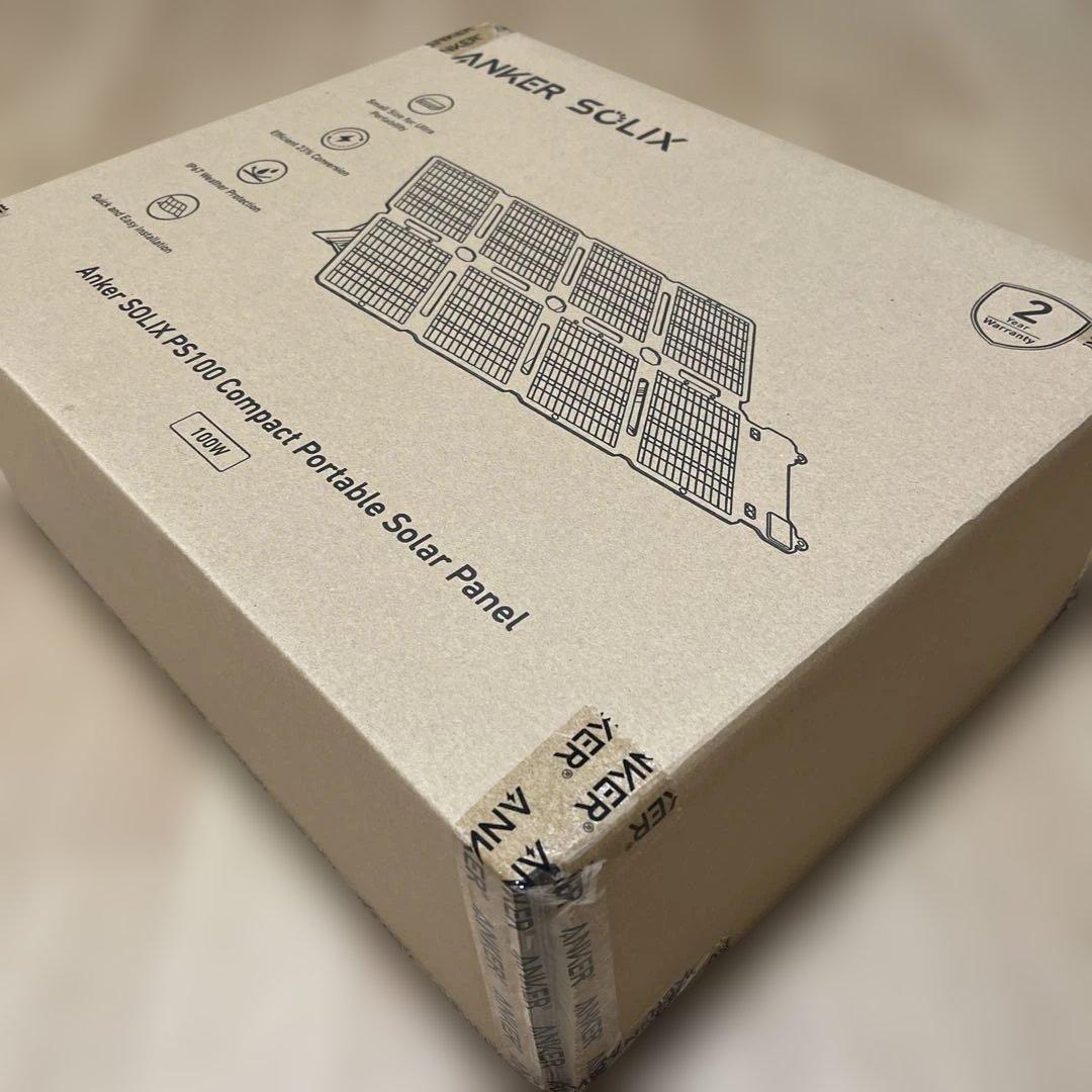Anker SolixPS100 SolarPanel 100W ソーラーパネル