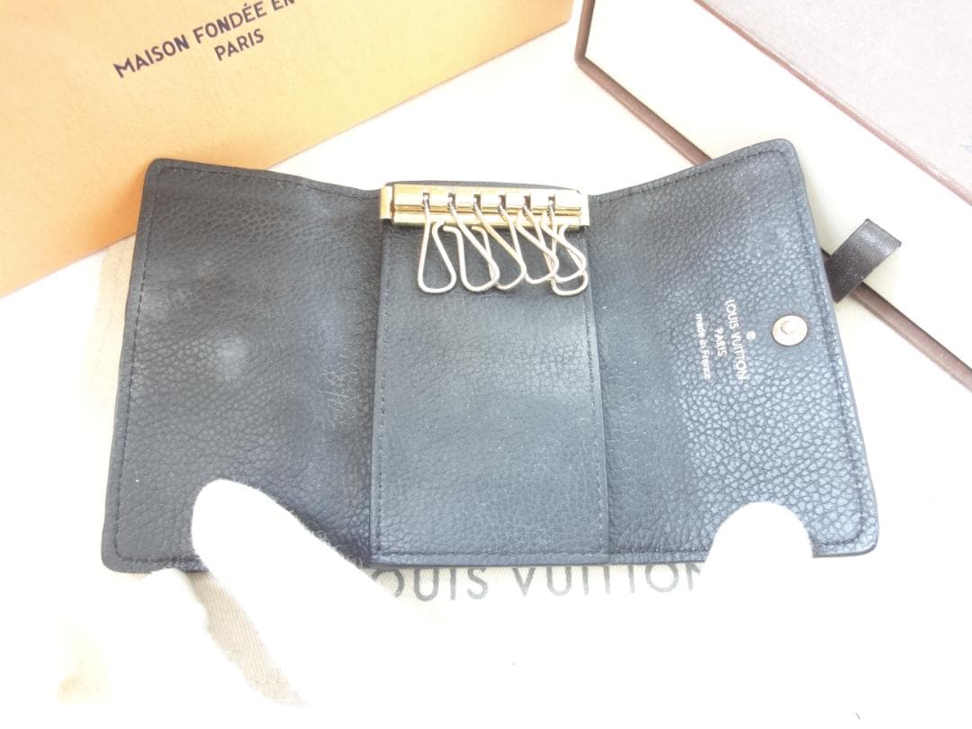 美品☆ヴィトン アンプラント 【ミュルティクレ６】【６連キーケース】A42