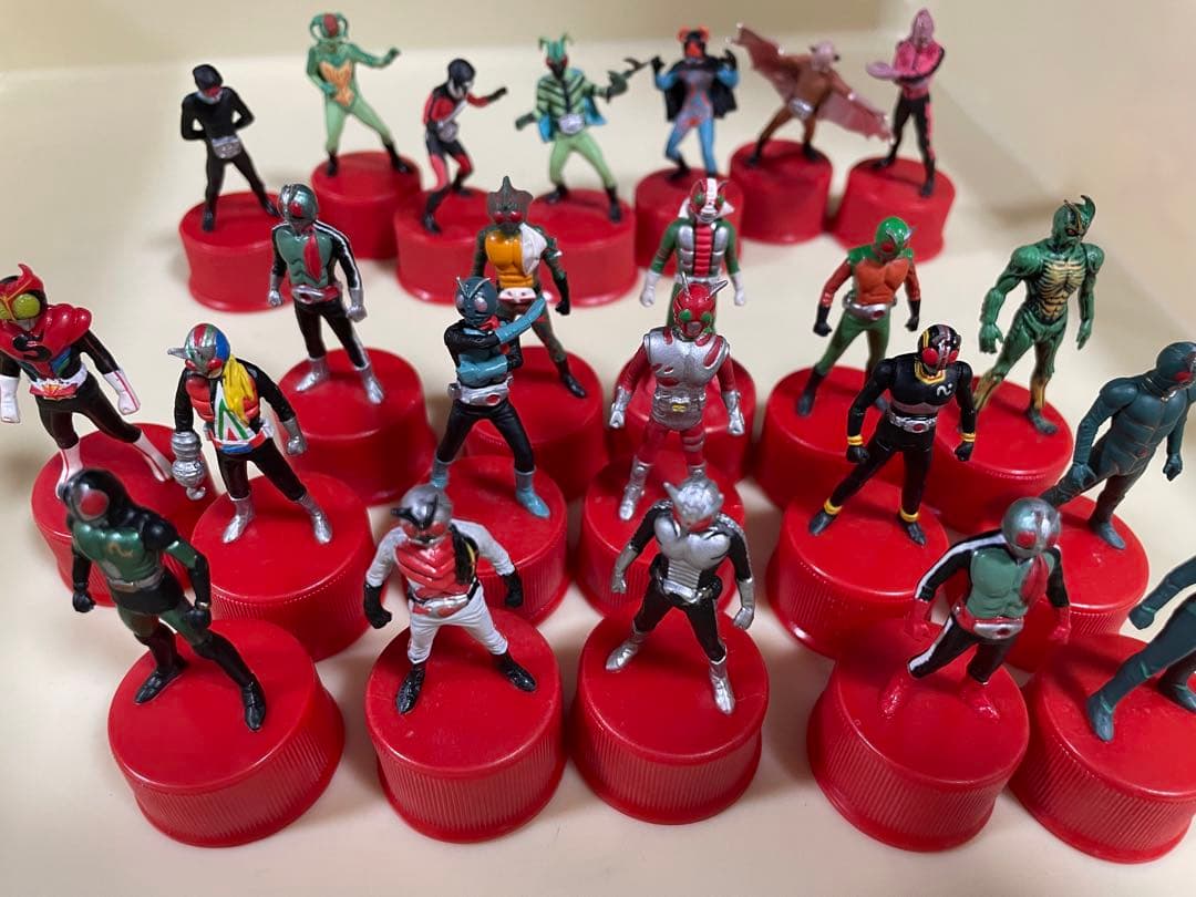 ボトルキャップ　仮面ライダー　フルカラー　23体セット　ペプシ