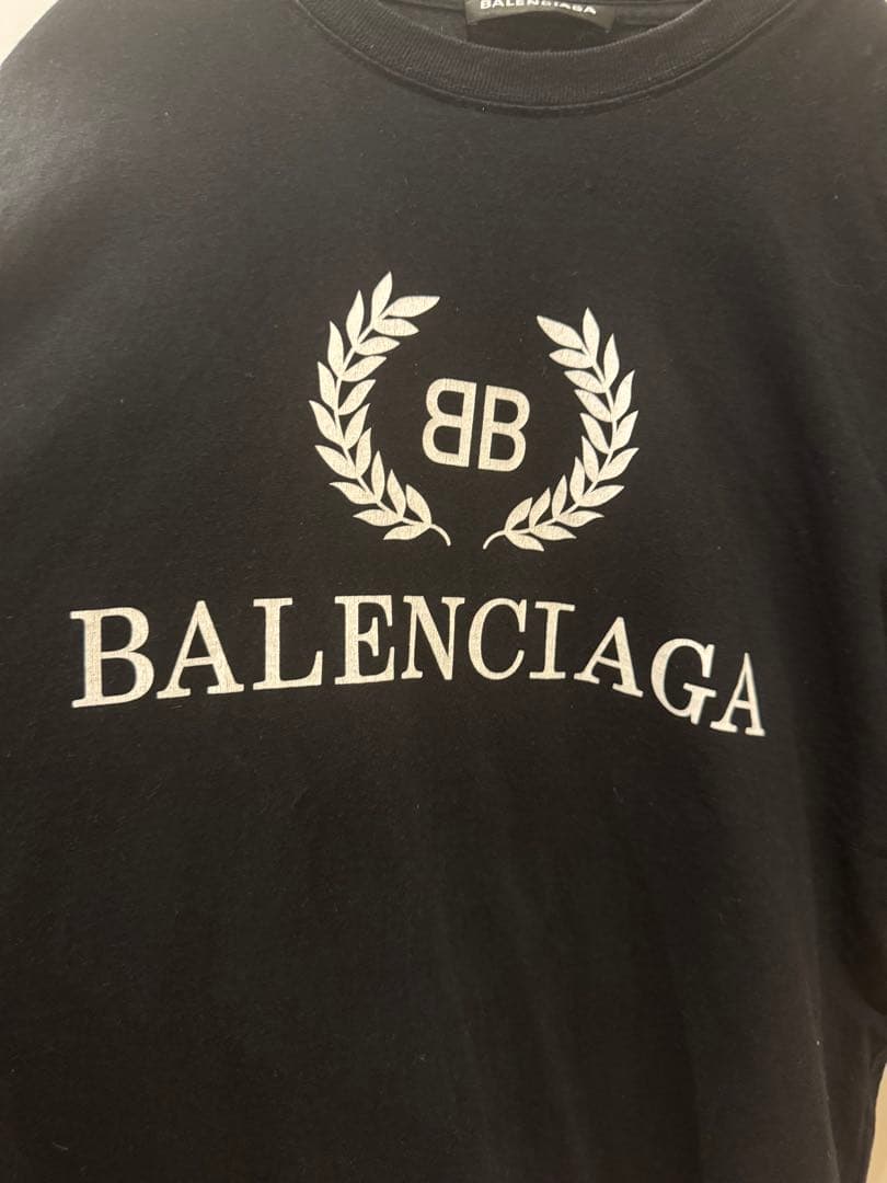 【CTUさま専用】BALENCIAGA ブラック Tシャツ