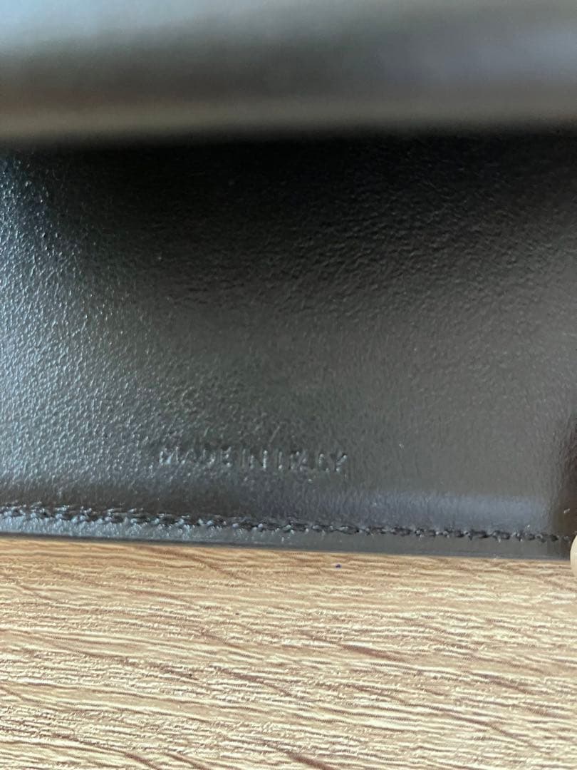 美品　CELINE ブラック 三つ折り財布