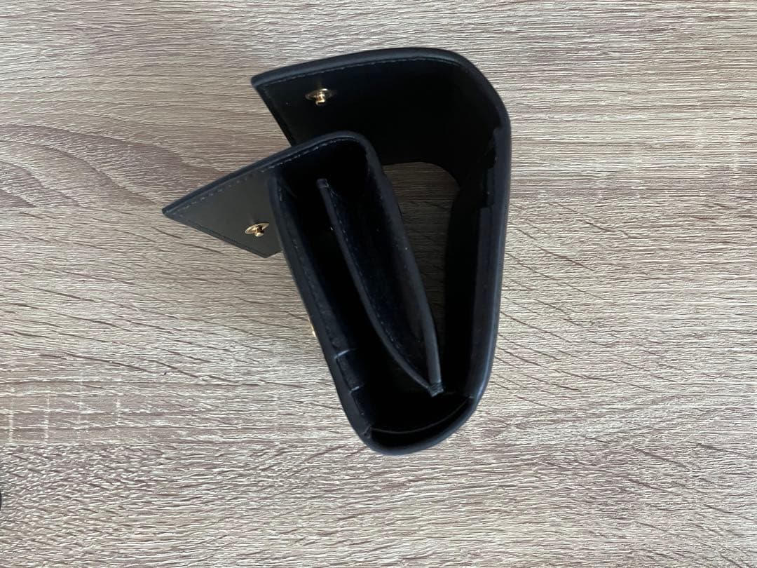 美品　CELINE ブラック 三つ折り財布