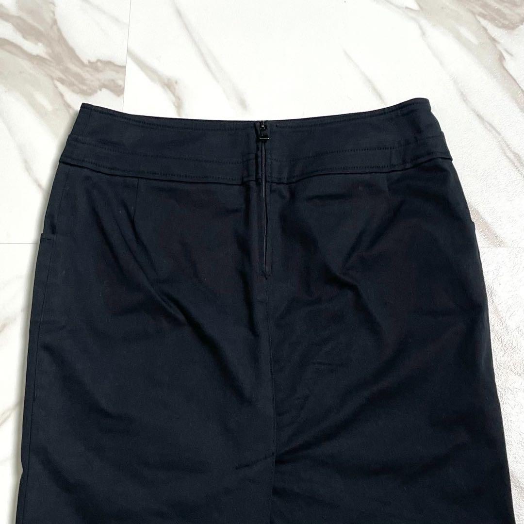 PRADA プラダスポーツ ミドルスカート タイトスカート レディース ネイビー