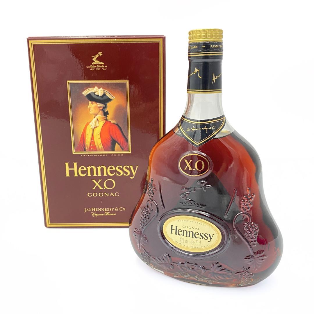 未開栓 美品　Hennessy ヘネシー XO 金キャップ 700ml 箱あり