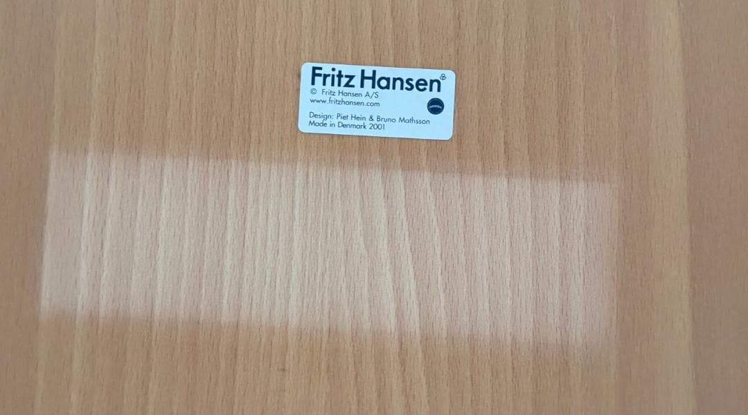 FRITZ HANSEN スーパー円テーブル vintage/2001年製