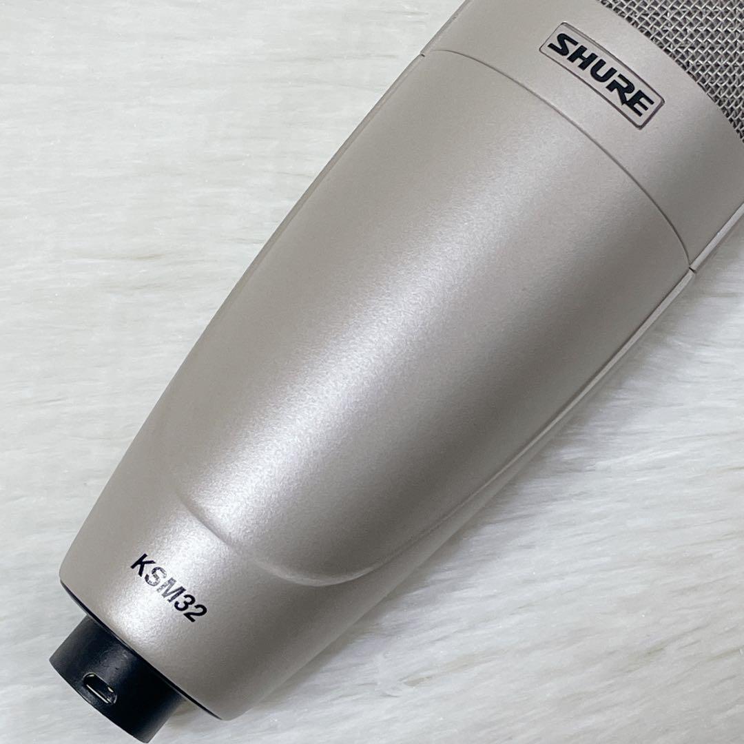 希少【美品】SHURE コンデンサーマイク【KSM32】①