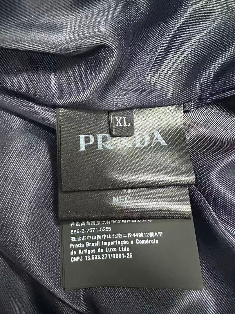 超美品　PRADA ネイビー コーデュロイ ジャケット