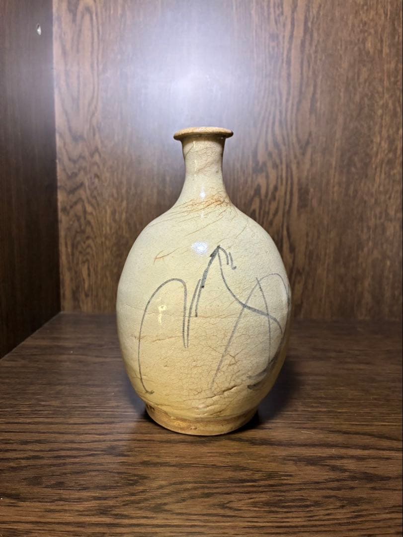 柳徳利 江戸時代 古民芸 柳茶碗