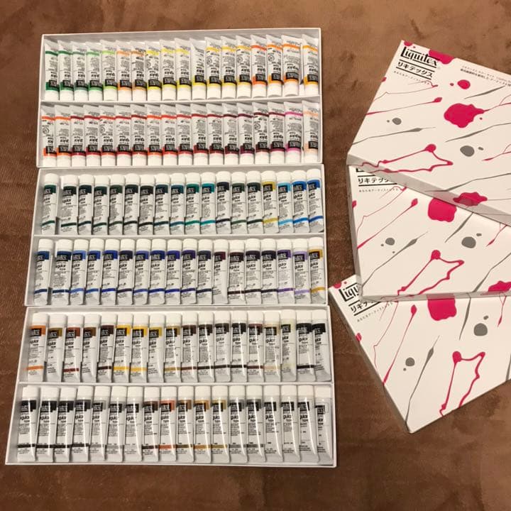 【新品】LIQUITEX【全色】アクリル絵具 107色 108本 リキテックス