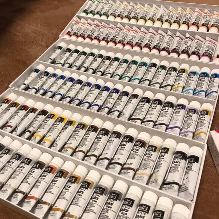 【新品】LIQUITEX【全色】アクリル絵具 107色 108本 リキテックス