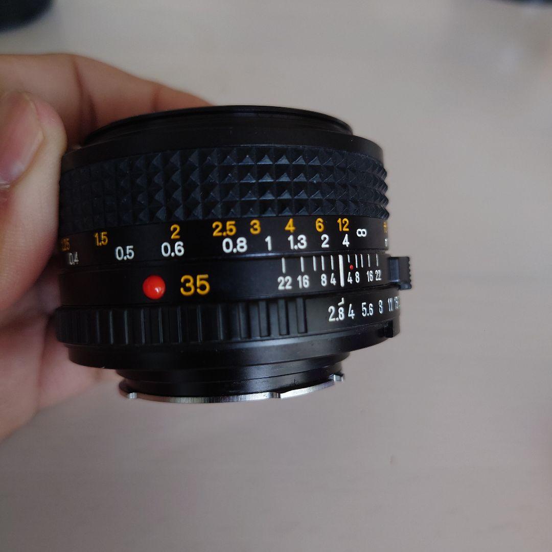 MINOLTA new MD 35mm f/2.8 レンズ