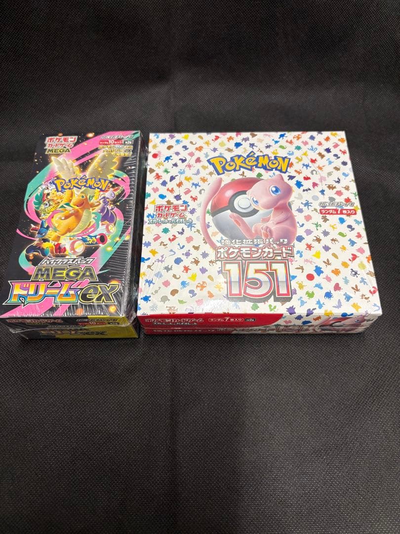 し*ま様 ポケモンカードゲーム 151 MEGAドリームex 新品未開封1BOX