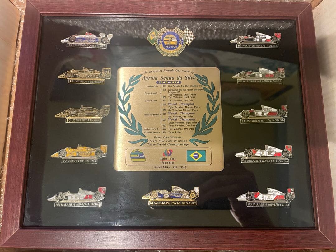 コレクション Ayrton Senna Limited Edition Pin Set