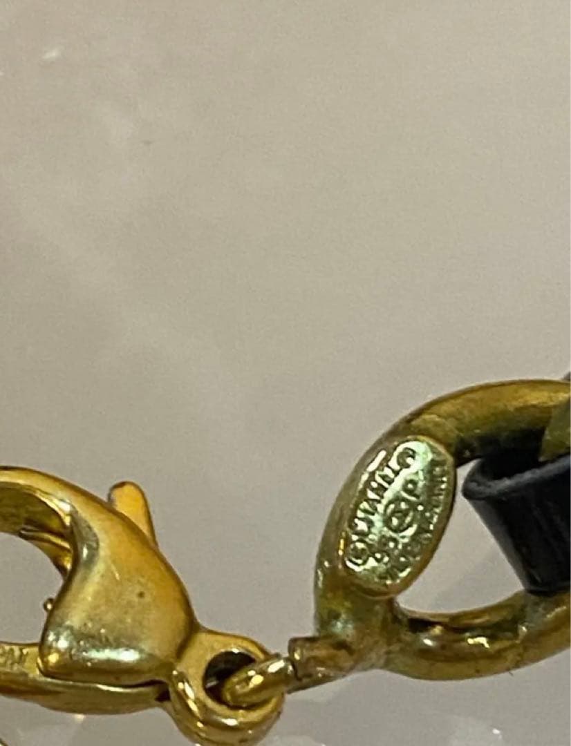 カッペイ 未使用 CHANELシャネル CCダイヤ×チェーン アンクレット