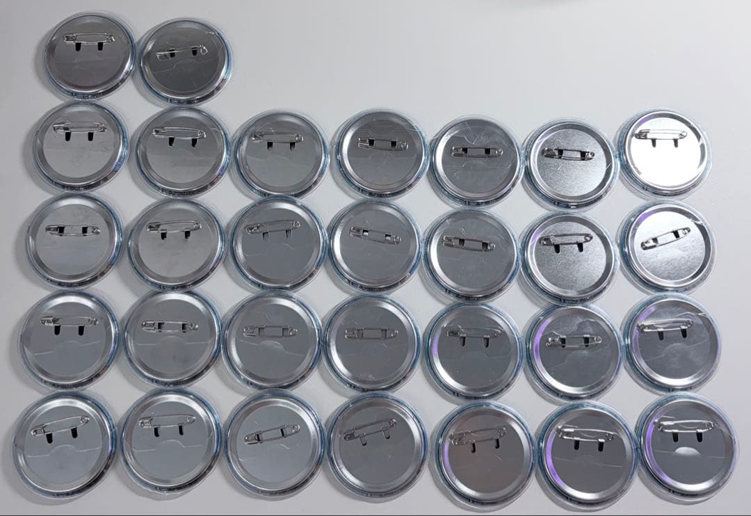 Op.7 四葉環 缶バッジ 30個セット（カバー付き）