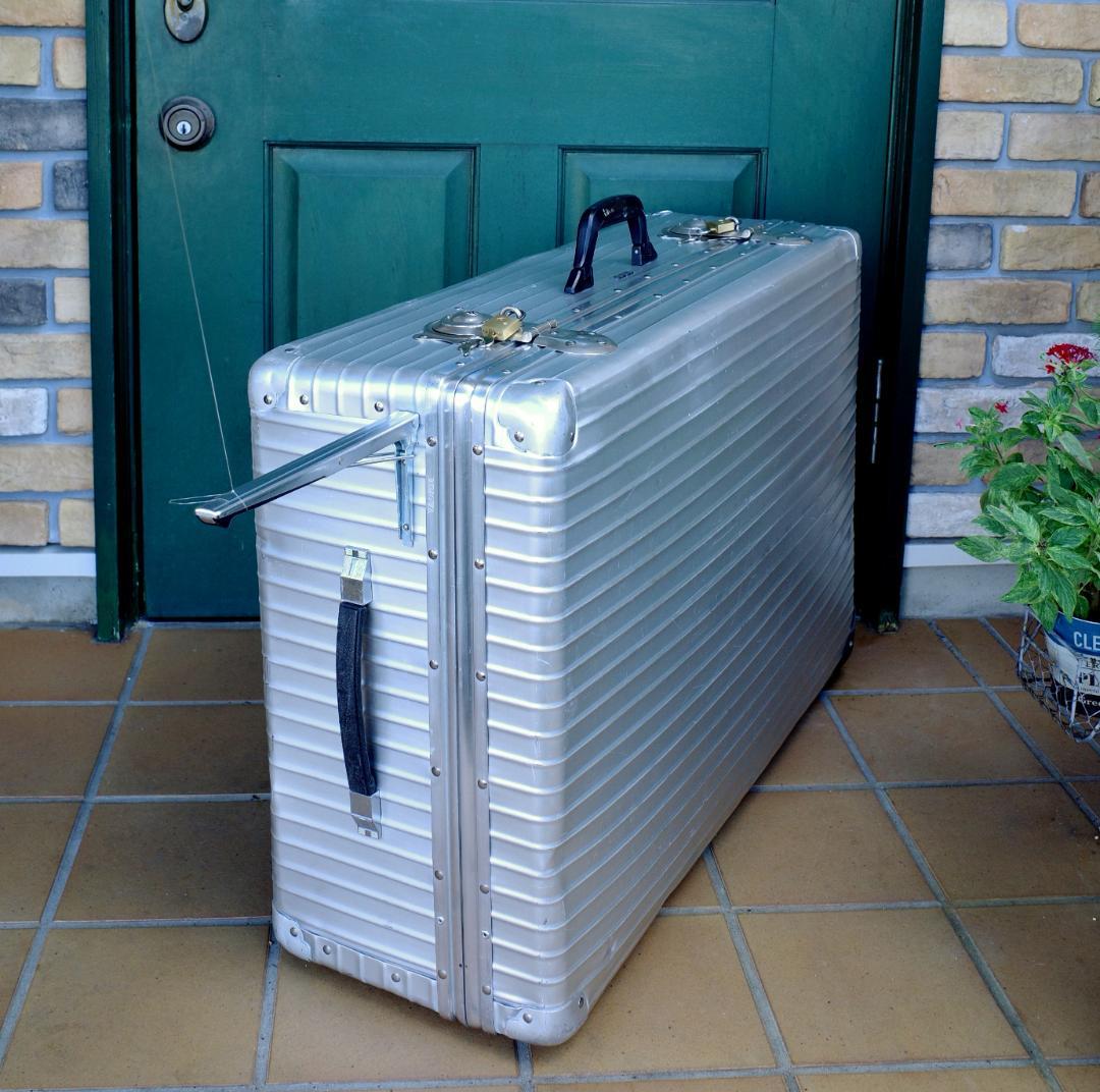 リモワ '70 レトロ アルミ スーツケース 2輪【稀少】XL 104L