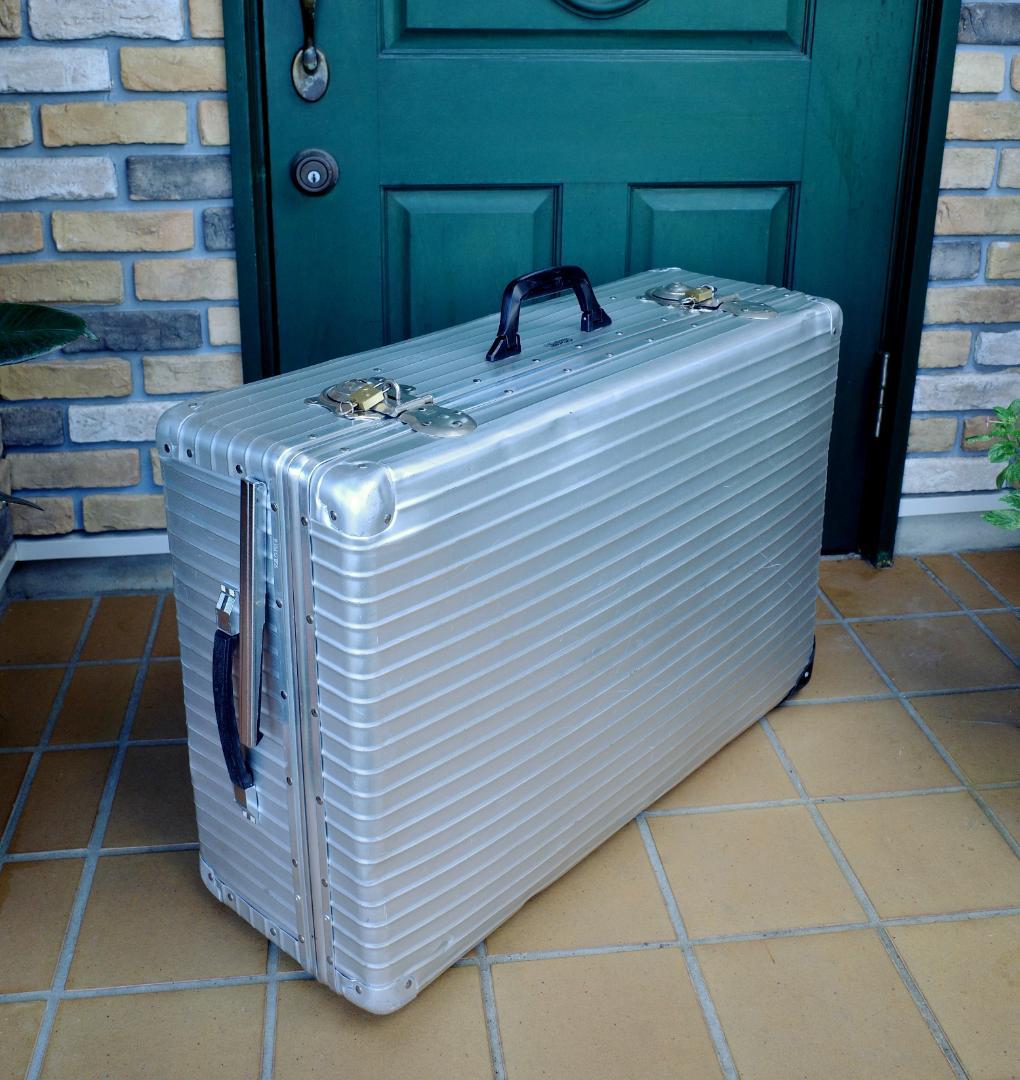 リモワ '70 レトロ アルミ スーツケース 2輪【稀少】XL 104L