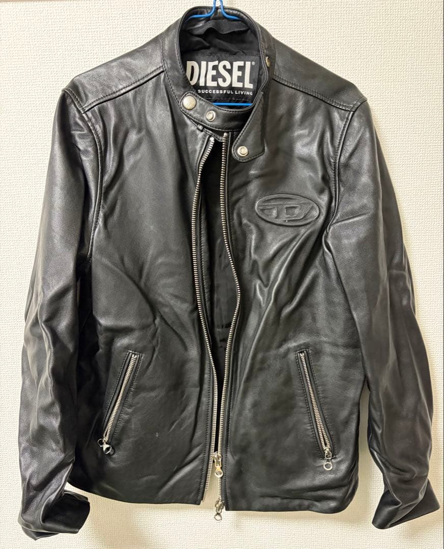 DIESEL L-l ジップアップ シープスキンジャケット