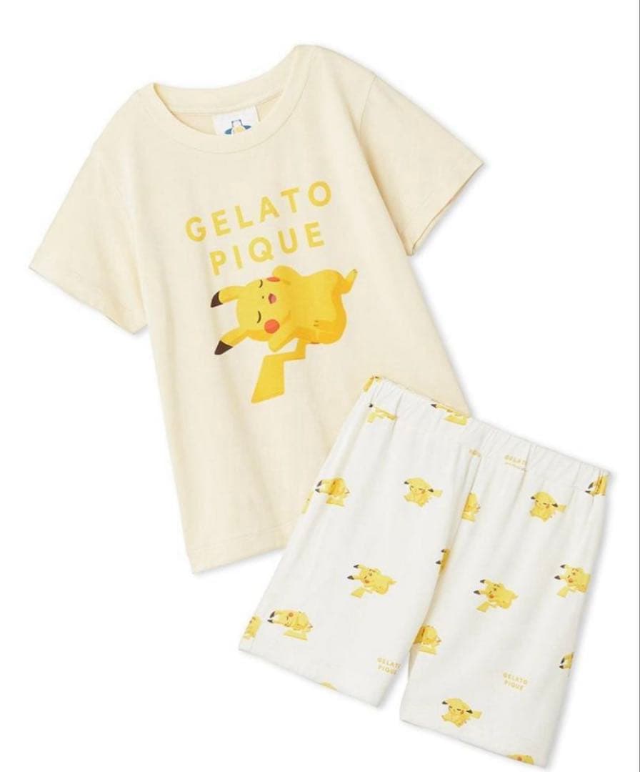ジェラートピケ ピカチュウ パジャマ XXS