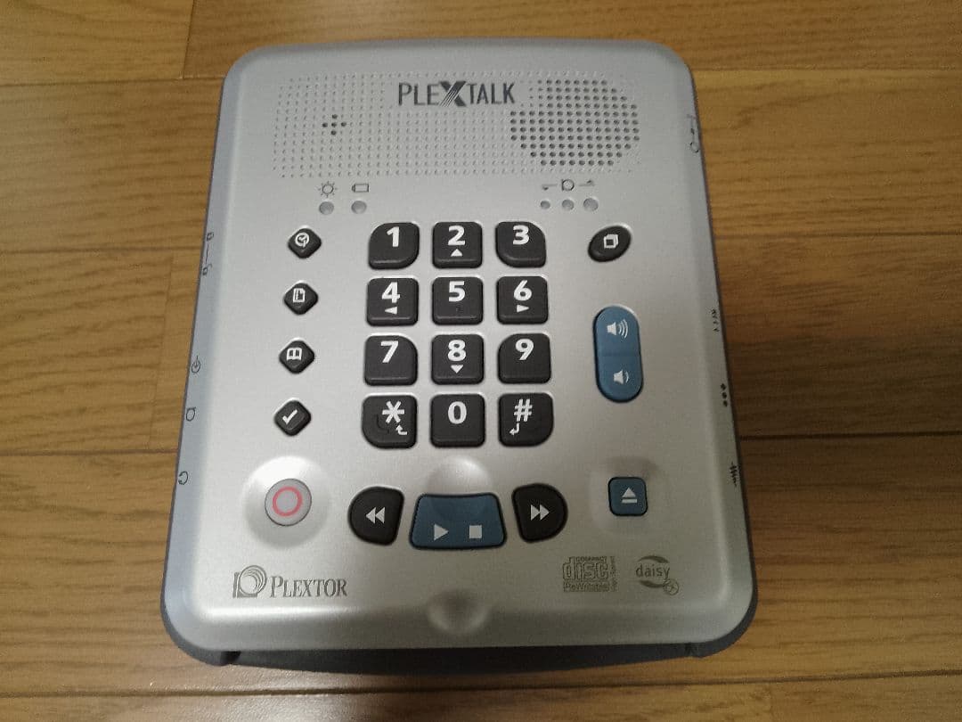 PLEXTALK PORTABLE RECORDER PTR2 音声再生デバイス