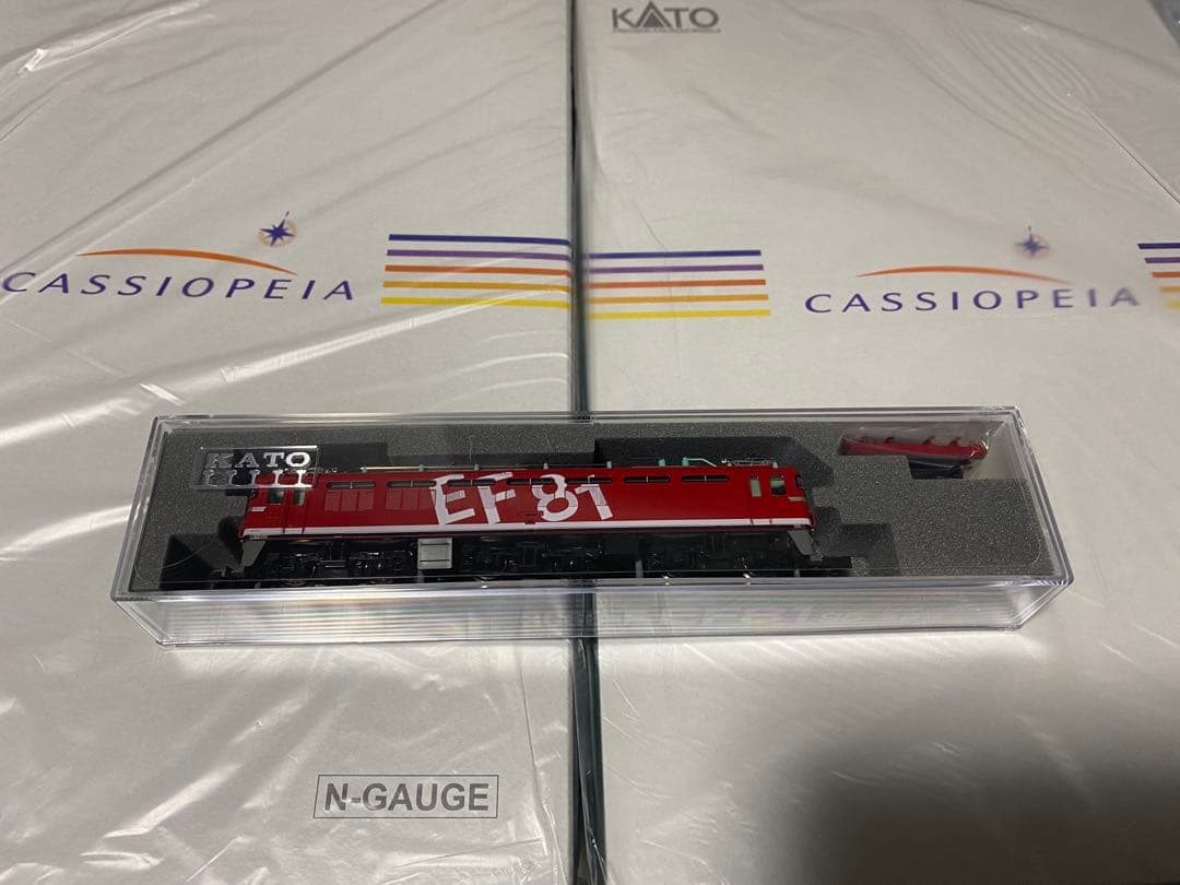 kato Nゲージ　EF81 95 E26系カシオペアクルーズ　12両セット
