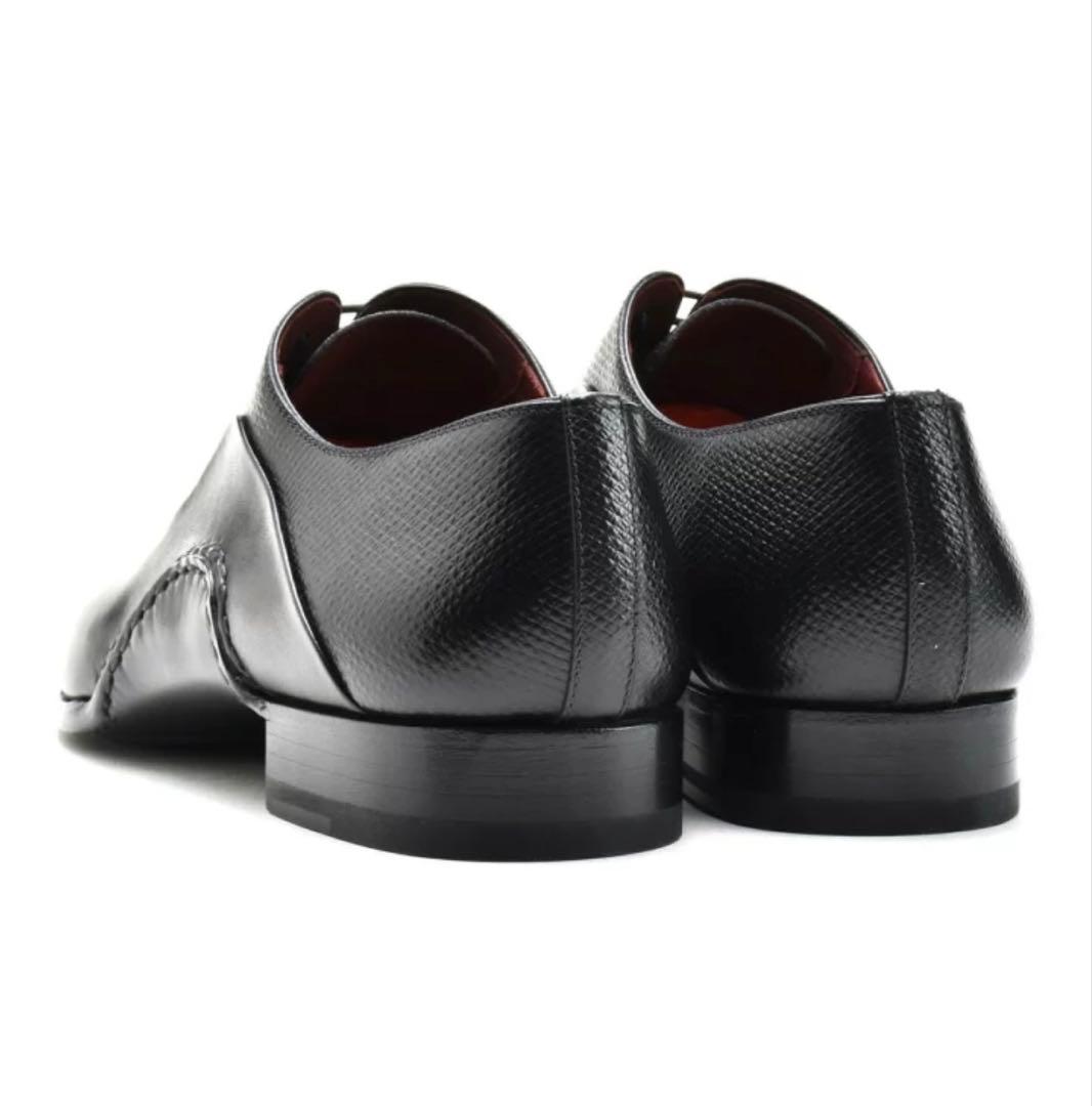 《価格対応可です！》MAGNANNI(マグナーニ)ブラックレザードレスシューズ