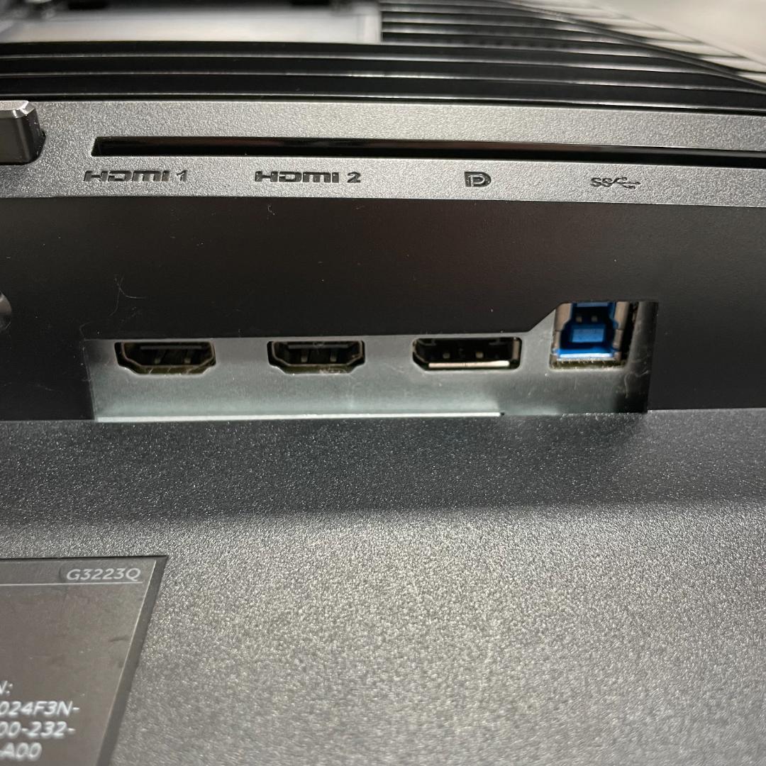 Dell デル G3223Q 32インチ 4K 144hz ゲーミングモニター