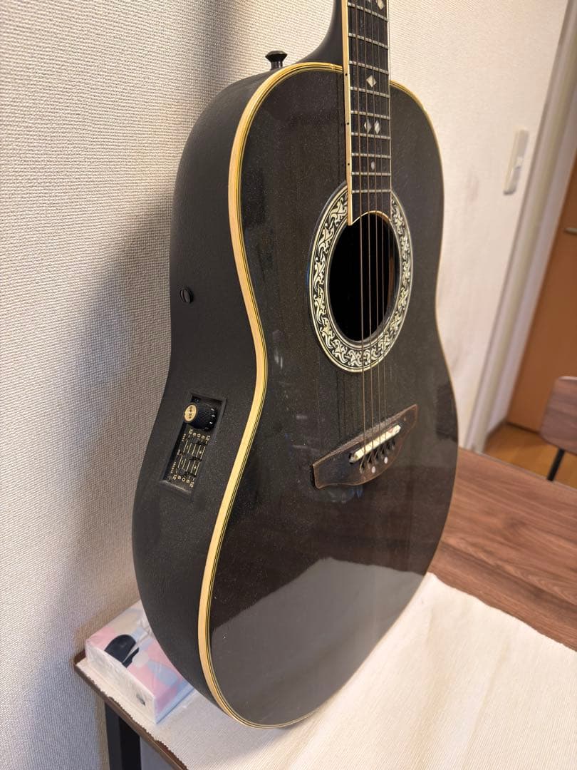 オベーション USA アコースティックギター ブラック