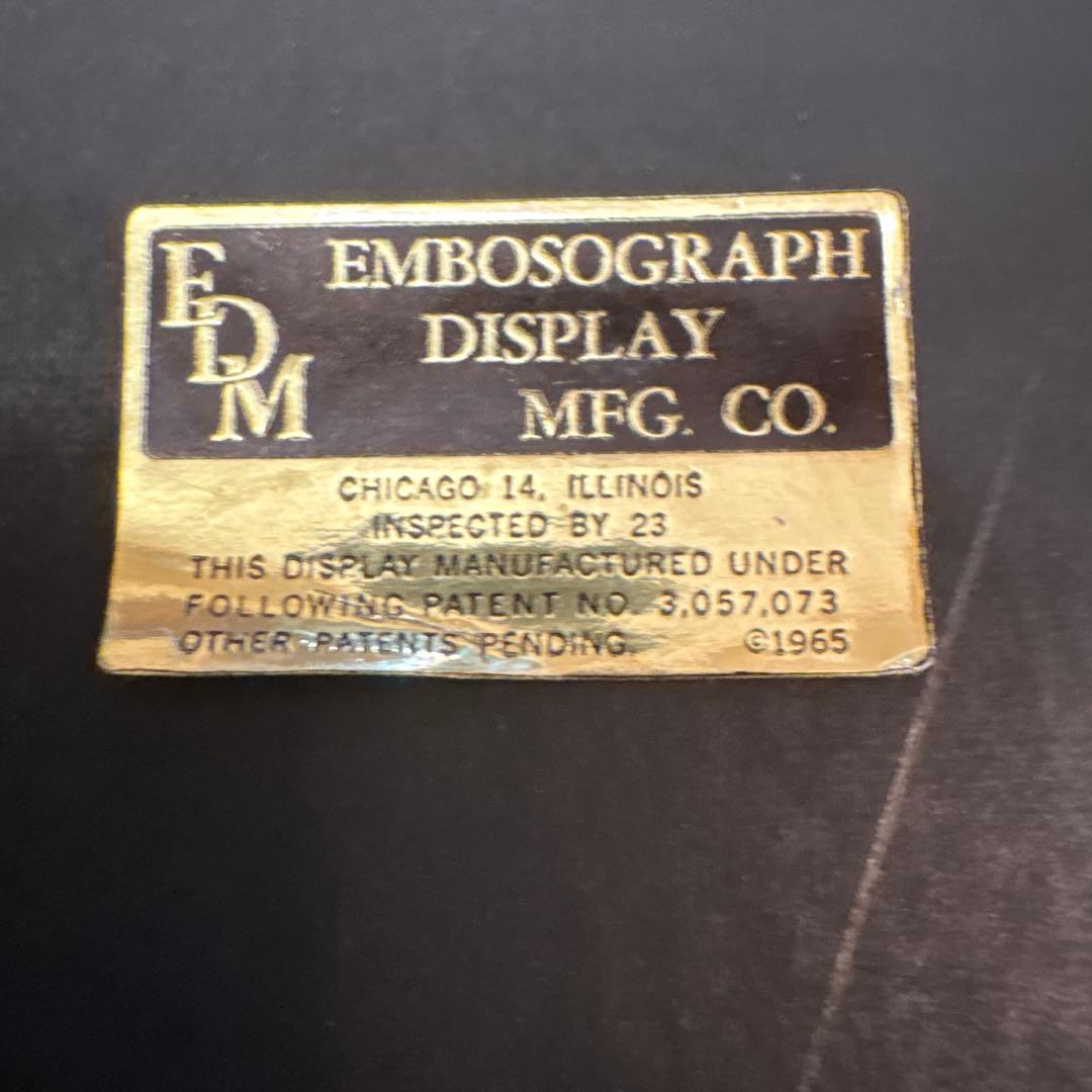 スーパーレア！　1965年　セブンアップ　エンボス　3D氷　看板　ストアサイン