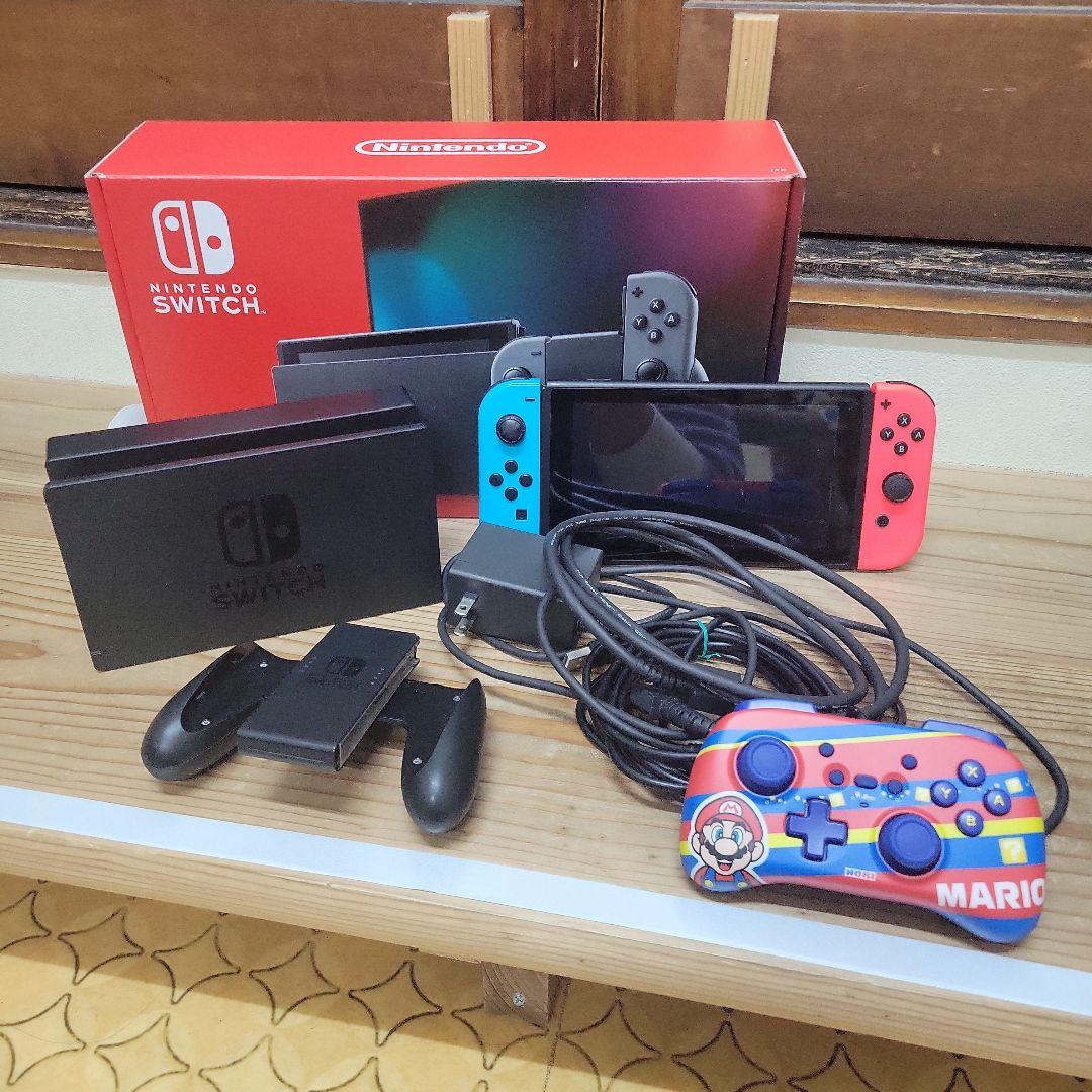 nintendo switch 本体★良品バッテリー強化版★