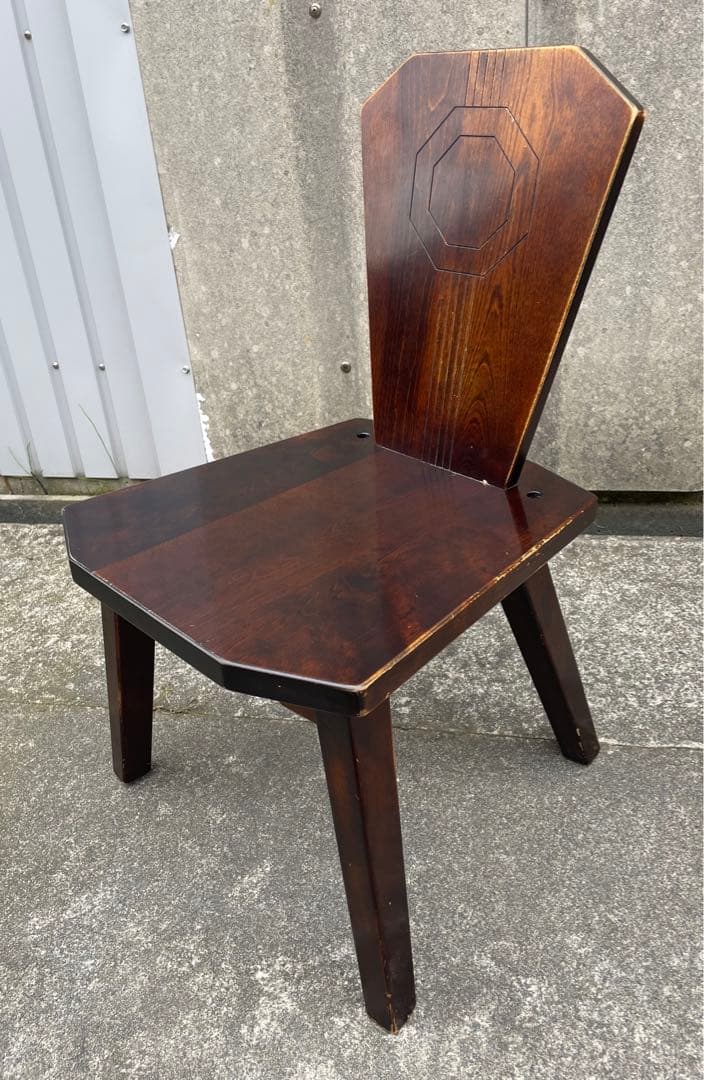 稀少/星野民藝/星野民芸/八角炉/囲炉裏/ダイニングセット/チェア/椅子/桜材