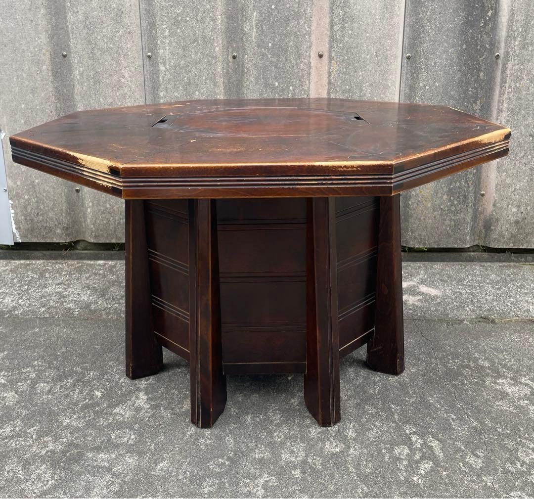 稀少/星野民藝/星野民芸/八角炉/囲炉裏/ダイニングセット/チェア/椅子/桜材