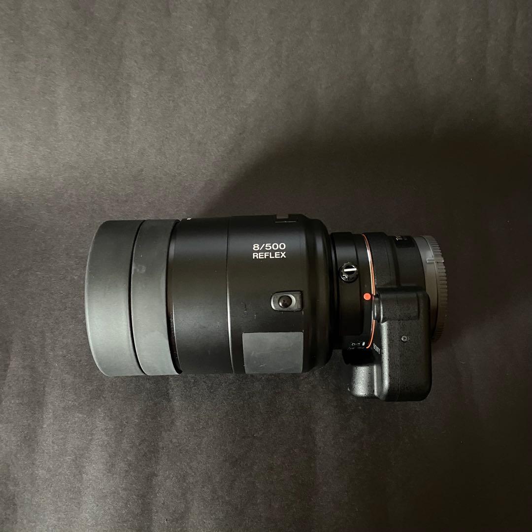 SONY 500mm F8 Reflex と LA-EA2 マウントアダプター