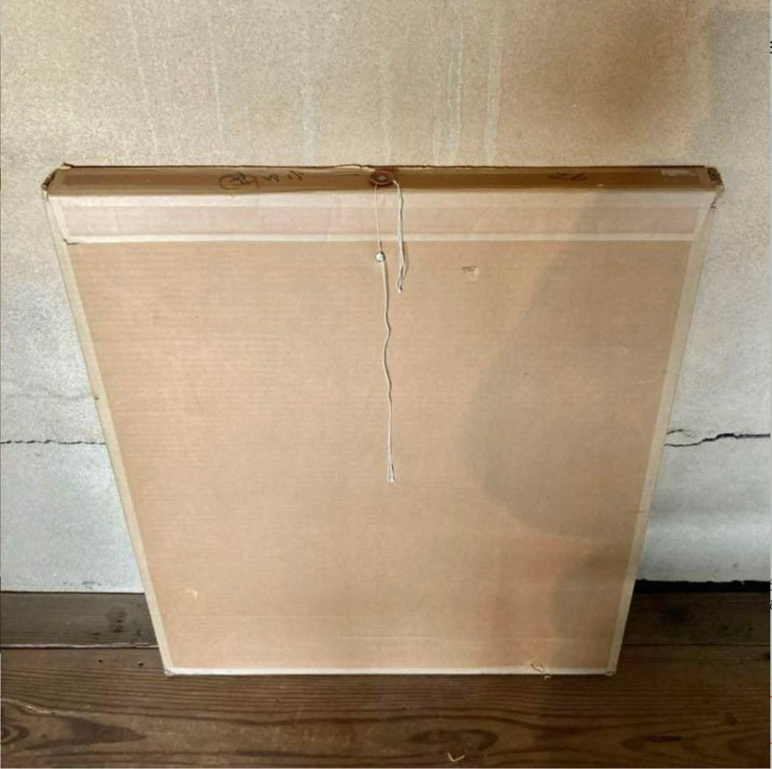 小山敬三　リトグラフ　花　薔薇　92/200 額付き 22.01.23-1