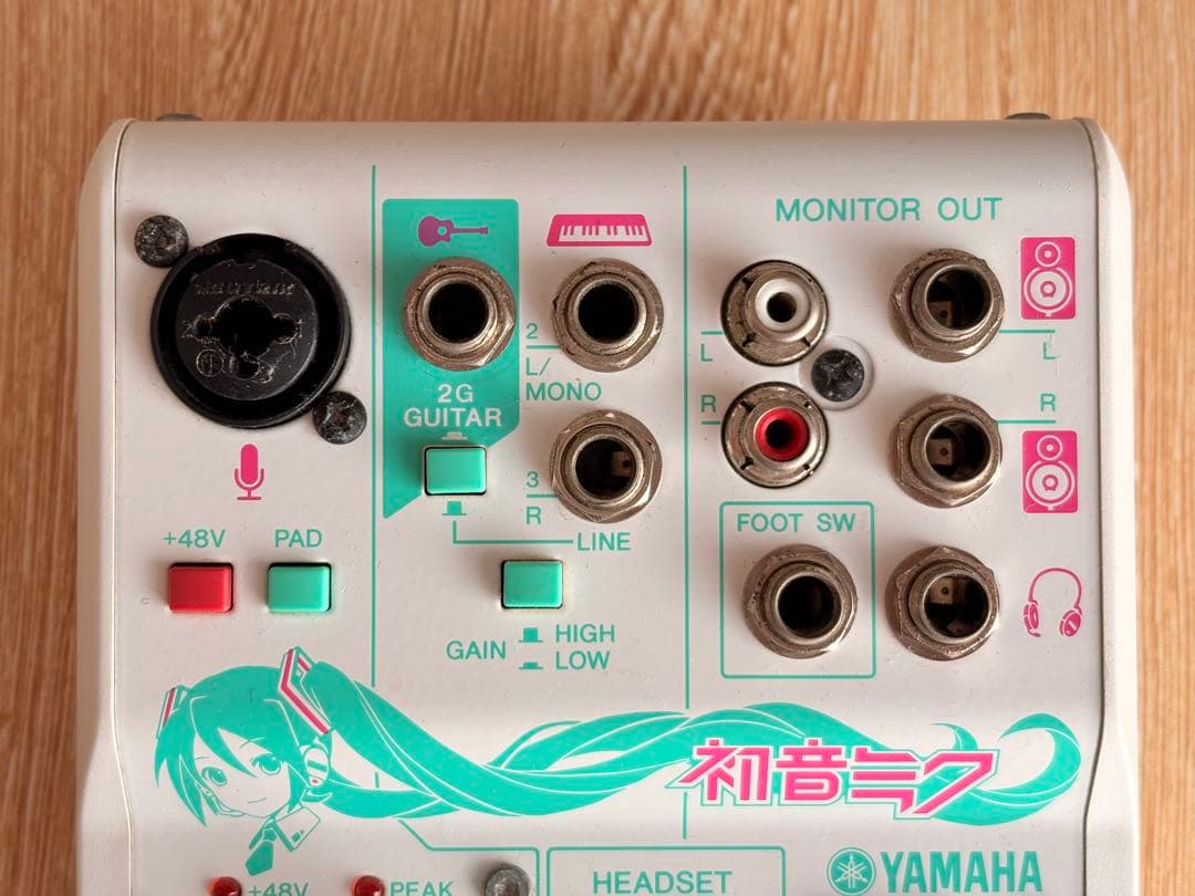 【初音ミクモデル】 AG03 オーディオミキサー ヤマハ YAMAHA