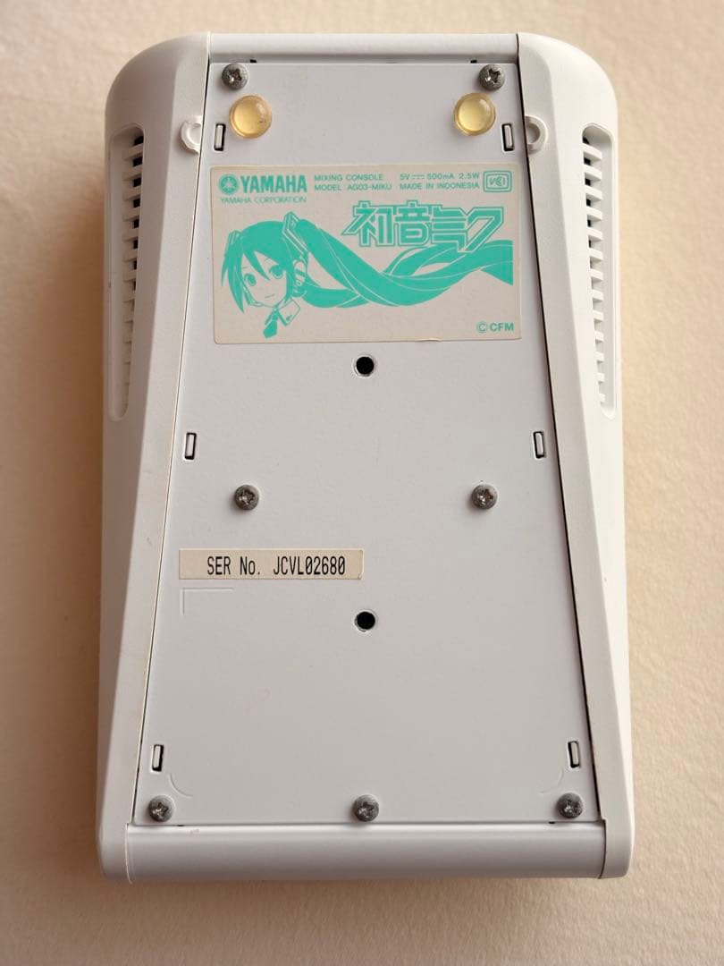 【初音ミクモデル】 AG03 オーディオミキサー ヤマハ YAMAHA