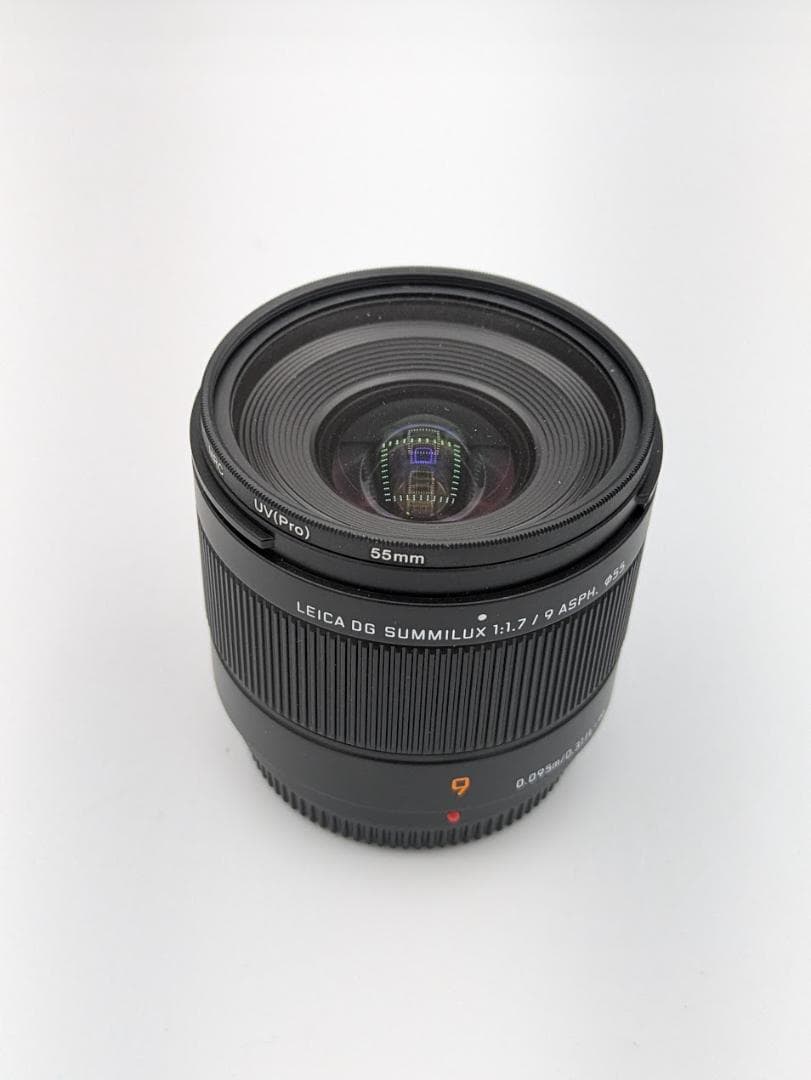 レンズ(単焦点) PANASONIC H-X09 LUMIX LEICA DG 9mm F1.7