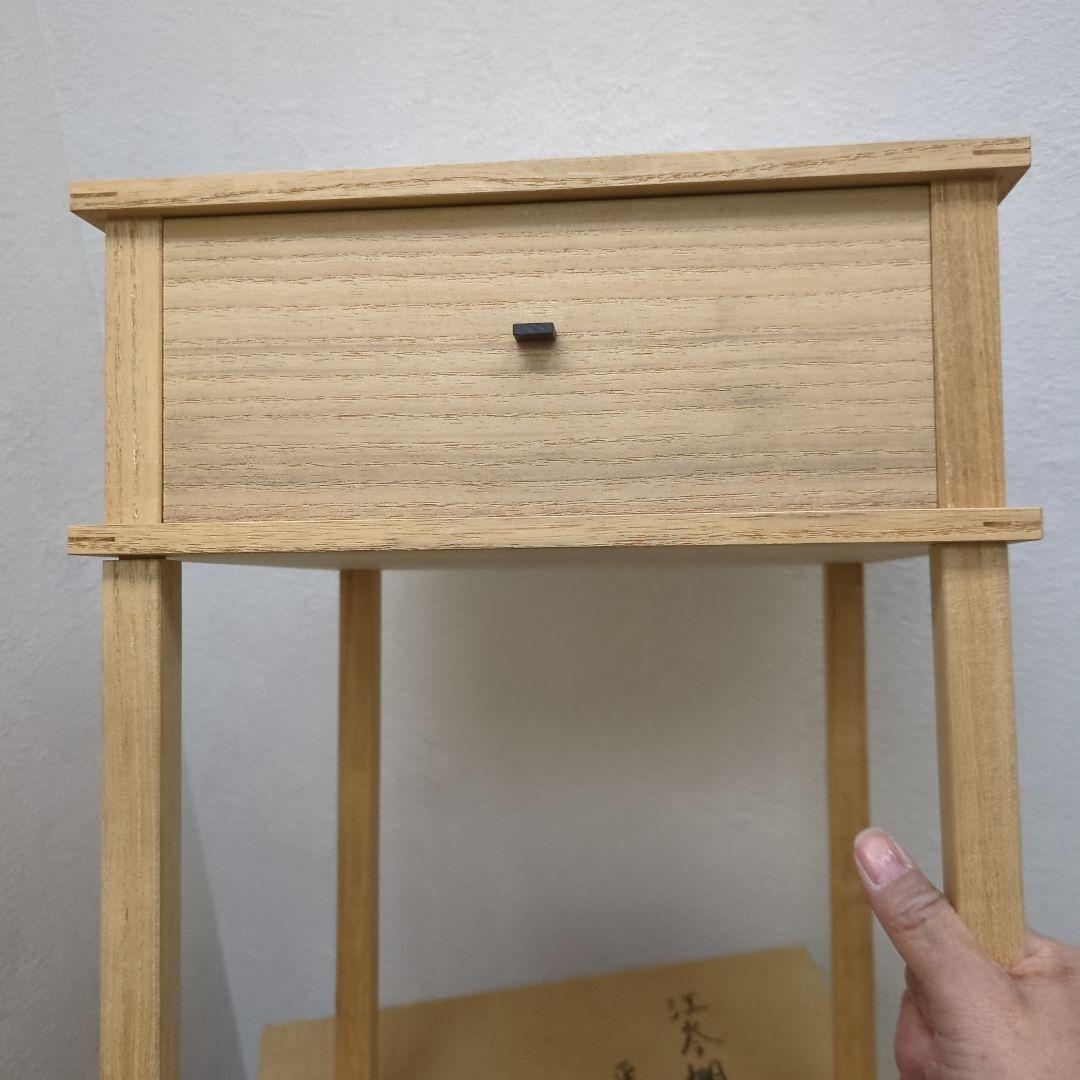 三木町棚　江岑棚 棚　木製　茶道具　お点前　紙箱　組み立て式