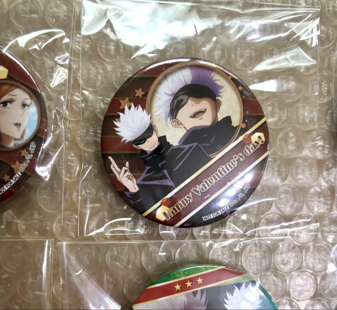 呪術廻戦　五条悟　缶バッジ　プリロール　限定　まとめ売り　6点　希少