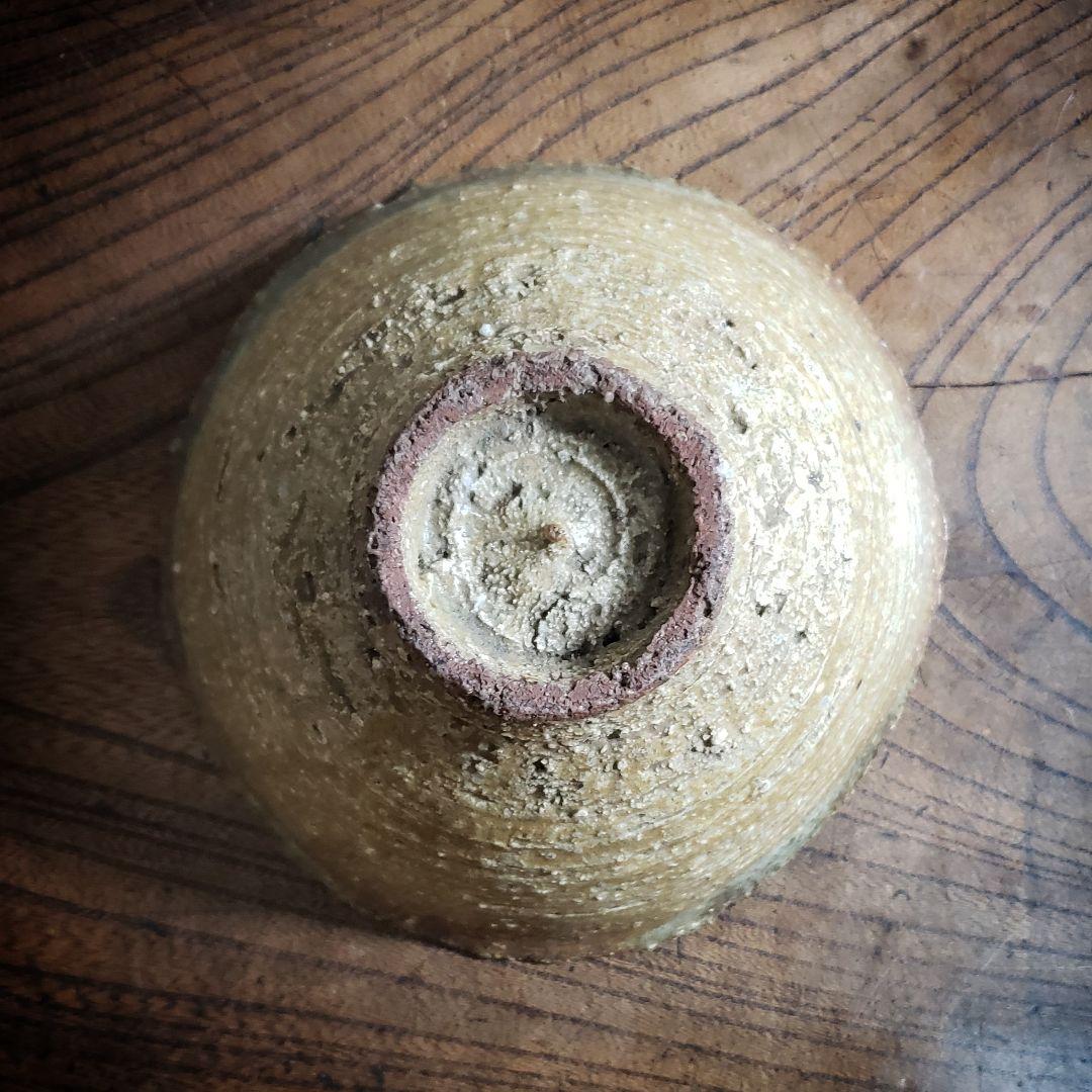 茶碗　抹茶椀　茶道具　茶器　銘　訳あり　欠け　緑　岩　鉢　丼